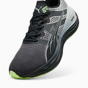 ForeverRun NITRO™ Water-Repellent Men's Running Shoes, PUMA Black-Glacial Gray-Fizzy Apple, extralarge