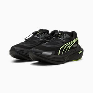 Deviate NITRO™ 3 Winterized Women's Running Shoes, Galactic Gray-PUMA Black-Fizzy Apple, extralarge