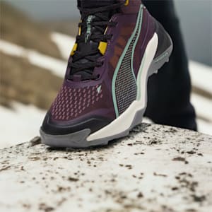 Zapatillas de senderismo Explore NITRO™ 2 Mid para mujer, Midnight Plum-Green Fog-PUMA Black, extralarge