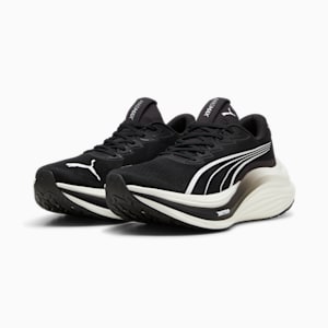 Tenis de correr MagMax NITRO™ para hombre, PUMA Black-PUMA White-Cool Dark Gray, extralarge