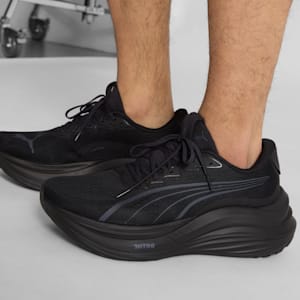 Chaussures de course MagMax NITRO™ Homme, PUMA Black-Galactic Gray, extralarge