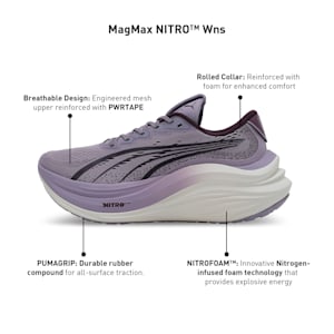 MagMax NITRO™ Women's Running Shoes, Pale Plum-Midnight Plum, extralarge-IND