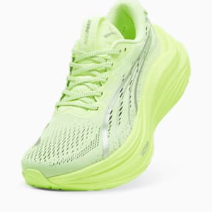 MagMax NITRO™ Women's Running Shoes, Fizzy Apple-PUMA Silver, extralarge