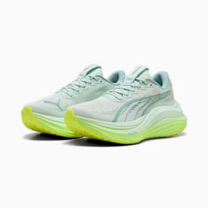 MagMax NITRO™ Women's Running Shoes, Peaceful Blue-Yellow Alert, extralarge