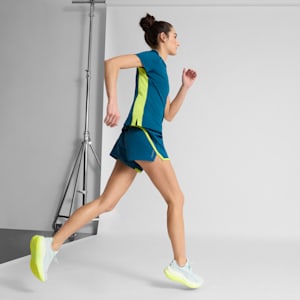 MagMax NITRO™ Women's Running Shoes, Peaceful Blue-Yellow Alert, extralarge