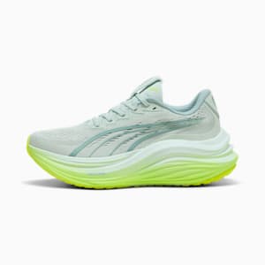 MagMax NITRO™ Women's Running Shoes, Peaceful Blue-Yellow Alert, extralarge