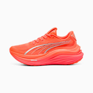 Tenis de running Mujer MagMax NITRO, Glowing Red-PUMA Silver, extralarge