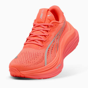 Tenis de running Mujer MagMax NITRO, Glowing Red-PUMA Silver, extralarge