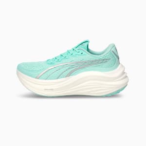 MagMax NITRO™ Women's Maximum Cushioning Running Shoes, Mint Melt-Speed Blue, extralarge-IND