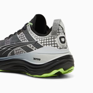 Chaussures de course à pied hydrofuges ForeverRun NITRO™ Femme, PUMA Black-Glacial Gray-Fizzy Apple, extralarge