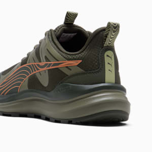 Reflect Lite Trail PTX Running Shoes, Dark Olive-PUMA Olive-Maple Syrup, extralarge