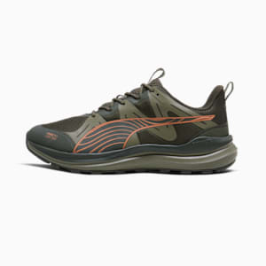 Reflect Lite Trail PTX Running Shoes, Dark Olive-PUMA Olive-Maple Syrup, extralarge