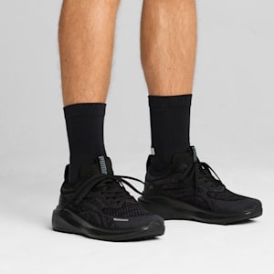 Skyrocket Lite Engineered Running Shoes, PUMA Black-Strong Gray, extralarge-IND
