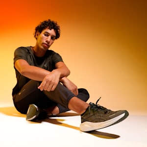 Skyrocket Lite Engineered Running Shoes, Dark Olive-PUMA Black, extralarge-IND