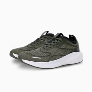Skyrocket Lite Engineered Unisex Running Shoes, Dark Olive-PUMA Black, extralarge-IND