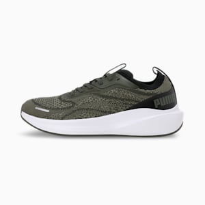 Skyrocket Lite Engineered Unisex Running Shoes, Dark Olive-PUMA Black, extralarge-IND