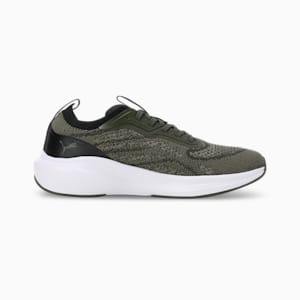 Skyrocket Lite Engineered Unisex Running Shoes, Dark Olive-PUMA Black, extralarge-IND