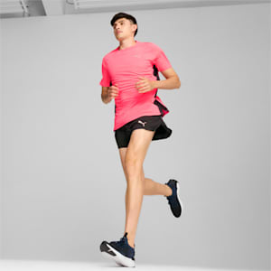 ユニセックス ソフトライド シンメトリー フュージョン ランニングシューズ, PUMA Black-Club Navy-PUMA White, extralarge-JPN
