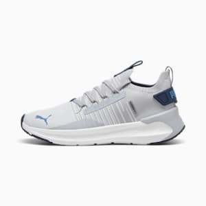 Chaussures de course à pied SOFTRIDE Symmetry Fuzion Homme, Gray Fog-Silver Mist-Blue Horizon, extralarge
