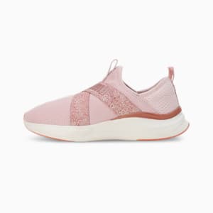 SOFTRIDE Harmony Slip Leo Women's Running Shoes, Mauve Mist-Warm White-Rose Gold, extralarge-IND