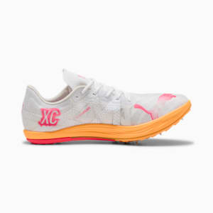 メンズ クロスフォックス ニトロ エリート 陸上用 スパイク, PUMA White-Sun Stream-Sunset Glow, extralarge-JPN