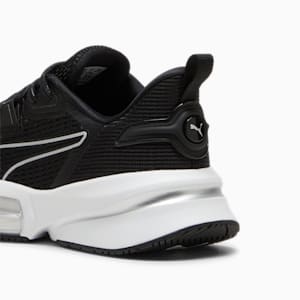 ウィメンズ パワー フレーム TR 3 インターギャラクト トレーニングシューズ, PUMA Black-PUMA Silver, extralarge-JPN