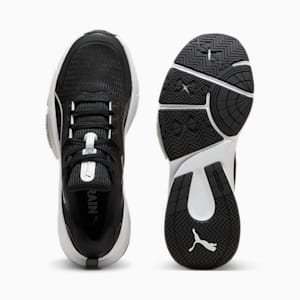 ウィメンズ パワー フレーム TR 3 インターギャラクト トレーニングシューズ, PUMA Black-PUMA Silver, extralarge-JPN