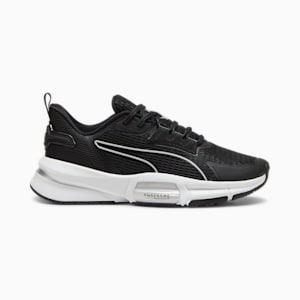 ウィメンズ パワー フレーム TR 3 インターギャラクト トレーニングシューズ, PUMA Black-PUMA Silver, extralarge-JPN