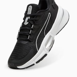 ウィメンズ パワー フレーム TR 3 インターギャラクト トレーニングシューズ, PUMA Black-PUMA Silver, extralarge-JPN