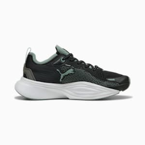 PWR NITRO™ SQD 2 Training Shoes, PUMA Black-Green Moon, extralarge