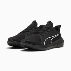 ユニセックス ソフトライド カーソン ランニングシューズ, PUMA Black-PUMA Black-PUMA White, extralarge-JPN