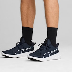 ユニセックス ソフトライド カーソン ランニングシューズ, Club Navy-PUMA White-PUMA Black, extralarge-JPN