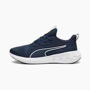 Chaussures de course à pied SOFTRIDE Carson, Club Navy-PUMA White-PUMA Black, extralarge