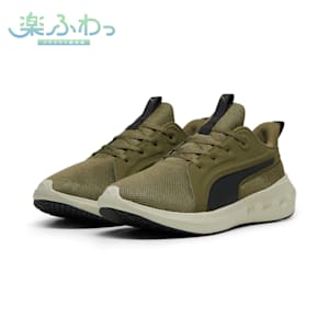 ユニセックス ソフトライド カーソン ランニングシューズ, PUMA Olive-PUMA Black-Desert Dust, extralarge-JPN