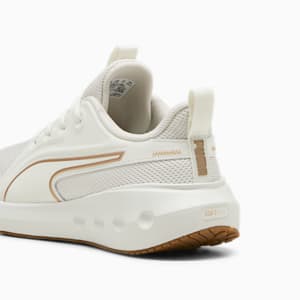 ユニセックス ソフトライド カーソン ランニングシューズ, Warm White-PUMA Gold, extralarge-JPN