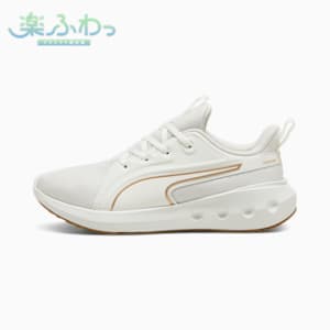 ユニセックス ソフトライド カーソン ランニングシューズ, Warm White-PUMA Gold, extralarge-JPN