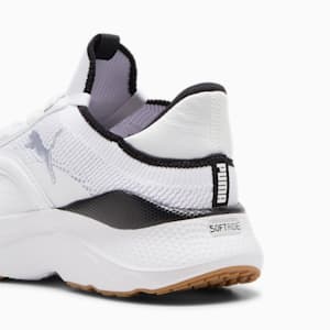 SOFTRIDE Mayve Running Shoes Women, PUMA White-PUMA Black-PUMA Silver, extralarge