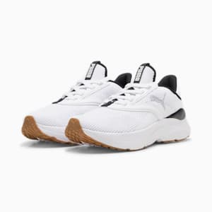 SOFTRIDE Mayve Running Shoes Women, PUMA White-PUMA Black-PUMA Silver, extralarge