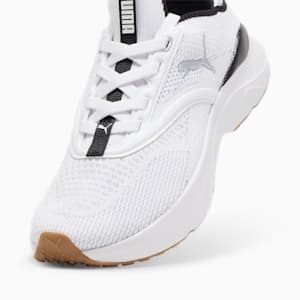 Tenis Mujer SOFTRIDE Mayve, PUMA White-PUMA Black-PUMA Silver, extralarge