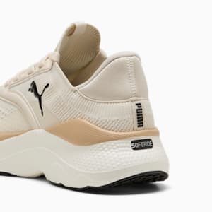 Tenis Mujer SOFTRIDE Mayve, Alpine Snow-Warm White-PUMA Black, extralarge
