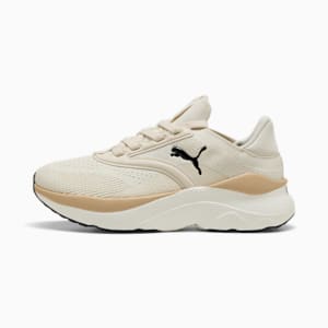 Tenis Mujer SOFTRIDE Mayve, Alpine Snow-Warm White-PUMA Black, extralarge