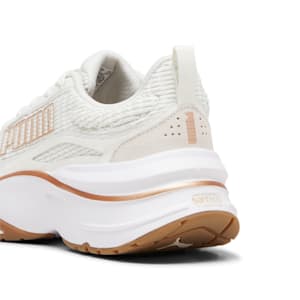 ウィメンズ ソフトライド ディヴァイン ランニングシューズ, Vapor Gray-PUMA Gold-Gum, extralarge-JPN