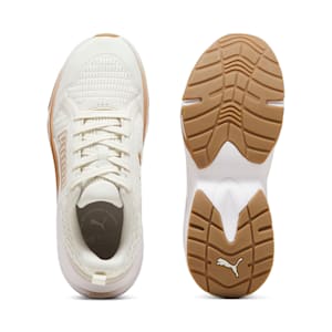 ウィメンズ ソフトライド ディヴァイン ランニングシューズ, Vapor Gray-PUMA Gold-Gum, extralarge-JPN