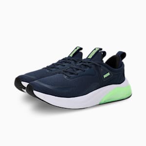 Cell Thrill Running Shoes, Club Navy-Fizzy Apple, extralarge-IND
