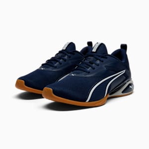 Neutron Men's Training Shoes, PUMA Navy-PUMA White-Cool Light Gray, extralarge