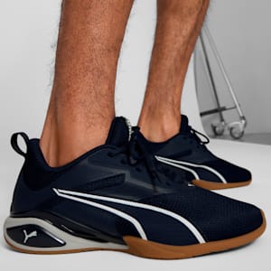 Neutron Men's Training Shoes, PUMA Navy-PUMA White-Cool Light Gray, extralarge