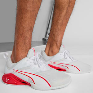 Neutron Men's Training Shoes, PUMA White-For All Time Red, extralarge