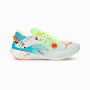 Deviate NITRO™ 3 Marathon Series Men's Running Shoes, Nitro Blue-Fizzy Apple, extralarge-IND