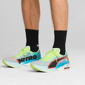 Chaussures de course à pied Deviate NITRO™ 3 Marathon Series Homme, Nitro Blue-Fizzy Apple, extralarge