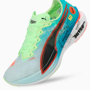 Deviate NITRO™ Elite 3 Marathon Series Men's Running Shoes, Nitro Blue-Fizzy Apple, extralarge-IND